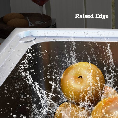 HOMCOM Outdoor Utility Sink, Stainless Steel Free Standing Single Bowl Kitchen Sink with Cold and Hot Water Pipe and Storage Shelf for Laundry Garage, 100 x 51.5 x 100 cm