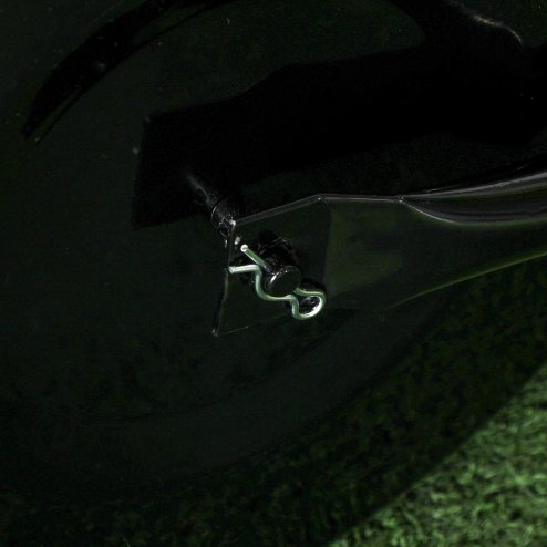 Outsunny Combination Push/Tow Lawn Roller Filled with 38L Sand (62kg) or Water, Great for the Garden 32 x 50cm Roller, Black