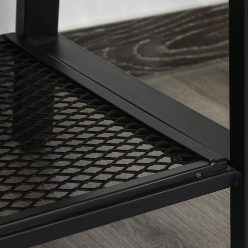 HOMCOM TV Stand Cabinet, Industrial TV Unit for TVs up to 45