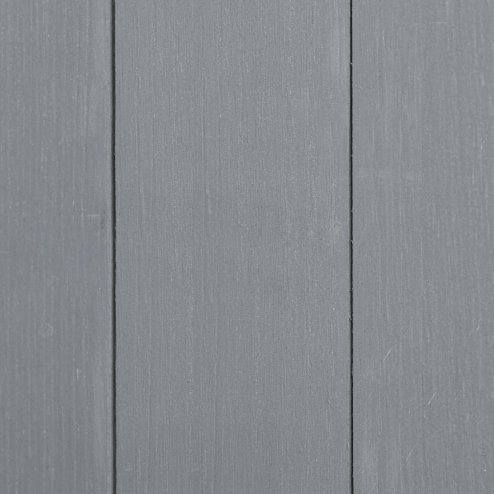 Outsunny Small Shed, Wooden Garden Shed with Flexible Table, Hooks and Ground Nails, Lockable Tool Shed with Asphalt Roof, 140 x 75 x 157cm, Grey