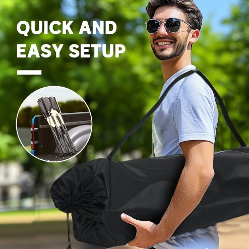 Outsunny Double Camping Chair for Adults, Oversized Heavy Duty Padded Folding Chair with Armrests, Cup Holders and Carry Bag for Outdoor Camping Hiking Picnic Fishing, 250kg Capacity, Khaki