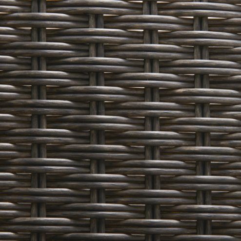 Outsunny PE Rattan Garden Rocking Chair, Outdoor Rocking with Cushion, 160 KG Capacity Wicker Garden Armchair Rocker with Metal Frame for Patio, Porch, Balcony, Grey