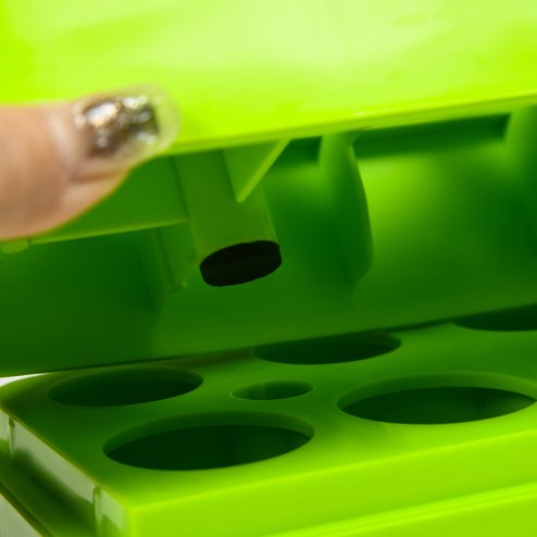 HOMCOM Aerobic Step, 10cm, 15cm & 20cm Height Adjustable Exercise Stepper for Exercise Workout, Nonslip Step Board Great for Home & Office, Grey and Green