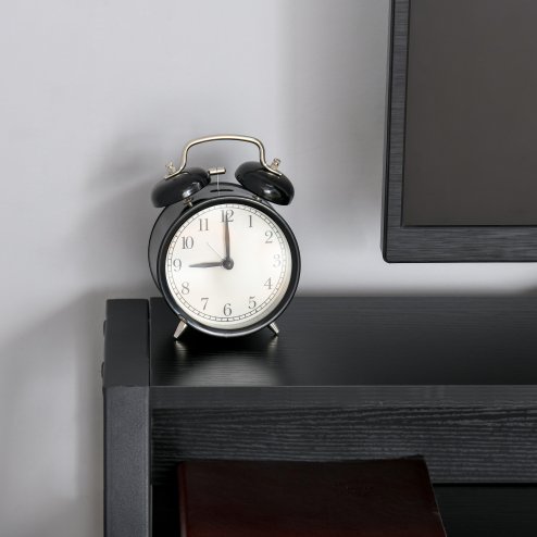 HOMCOM Writing Desk Computer Table Home Office PC Laptop Workstation Storage Shelf 84L x 45W cm