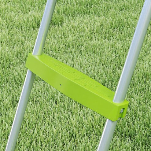 AIYAPLAY Wavy Slide for Kids, Freestanding Garden Slide with Climbing Ladder, Non-skid Steps, Outdoor Playground Equipment for Ages 3-8 Years, Green