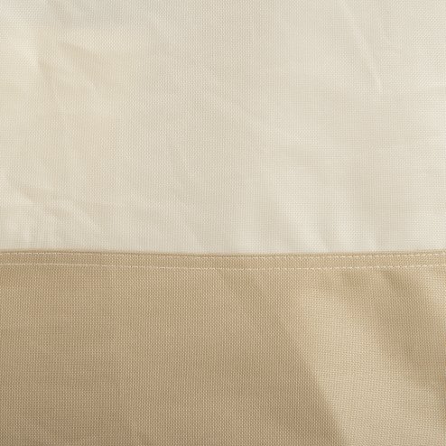 Outsunny BBQ Cover for Rectangular Gas Grill, 300D Oxford Fabric Barbecue Covers, Waterproof UV Protection Rip-Proof, with Windproof Buckles, Beige, 152 x 66 x 115cm