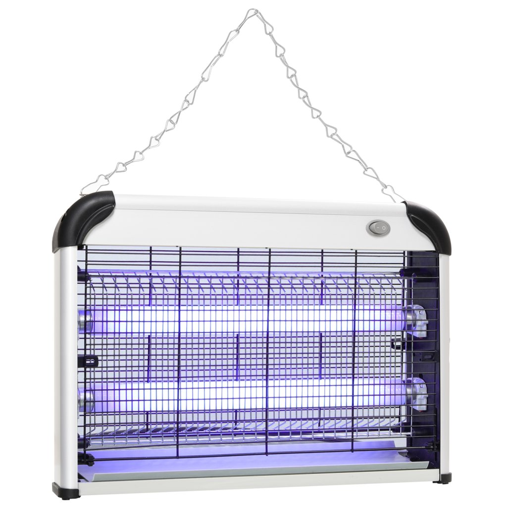 Outsunny Electric Fly Zapper, 20W Electric Fly Killer, Wall Hanging Bug ...