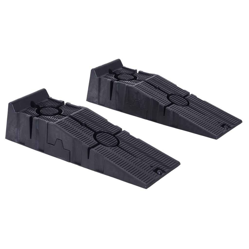 Heavy Duty 5 Ton Car Ramps Pair – DURHAND Orange Ramps: Yavolo