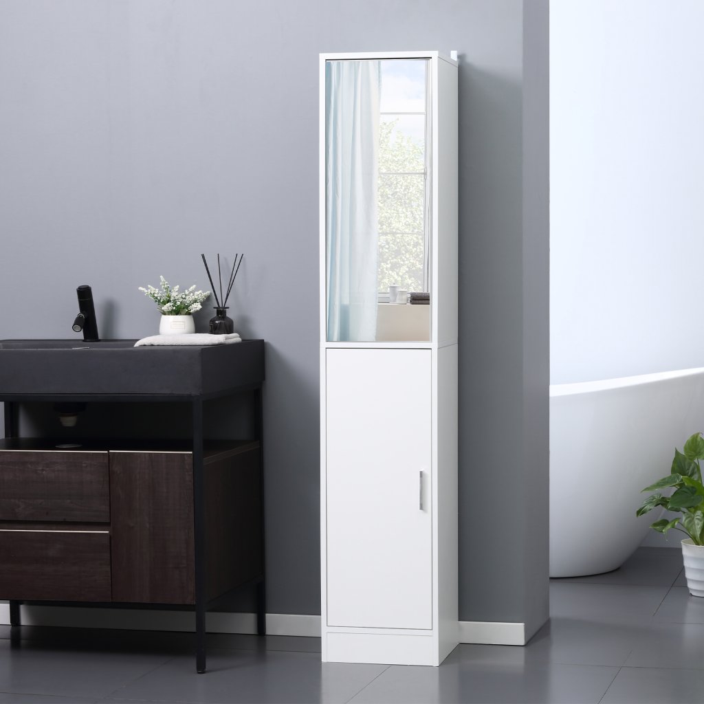 Bathroom Tall 2 Door Cabinets Image