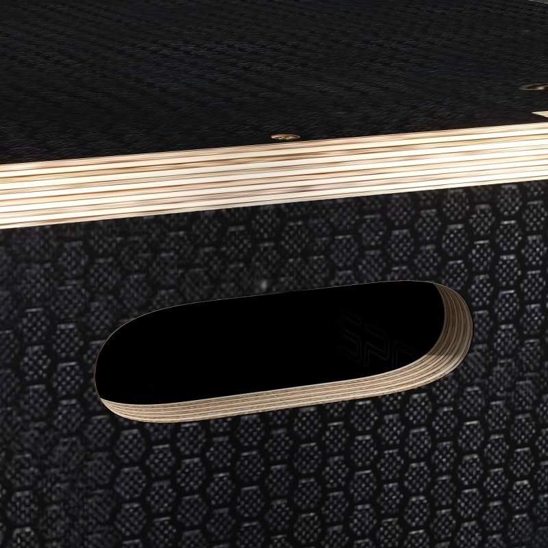 SPORTNOW 3-in-1 Wooden Plyo Box, Anti-Slip Plyometric Jump Platform, Step Up Exercise Box with Handle Openings for Home Gym, Workout Training, 51/61/76cm