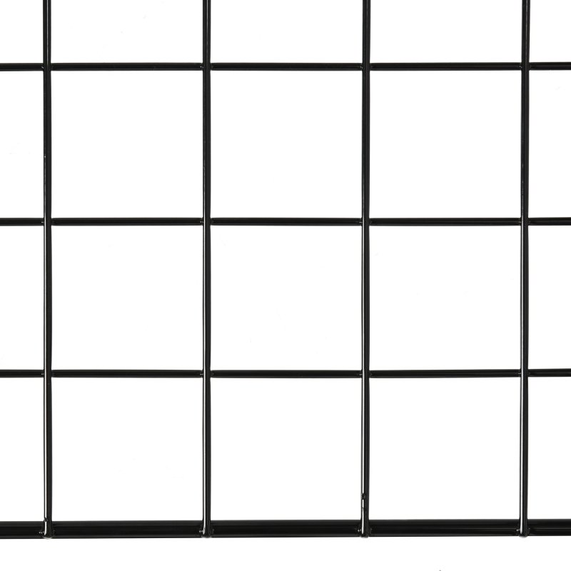 PawHut Heavy Duty Pet Dog Car Barrier Adjustable Ventilated Mesh Wire Guard Auto Vehicle Fence Protector SUVs Black 91-152 cm