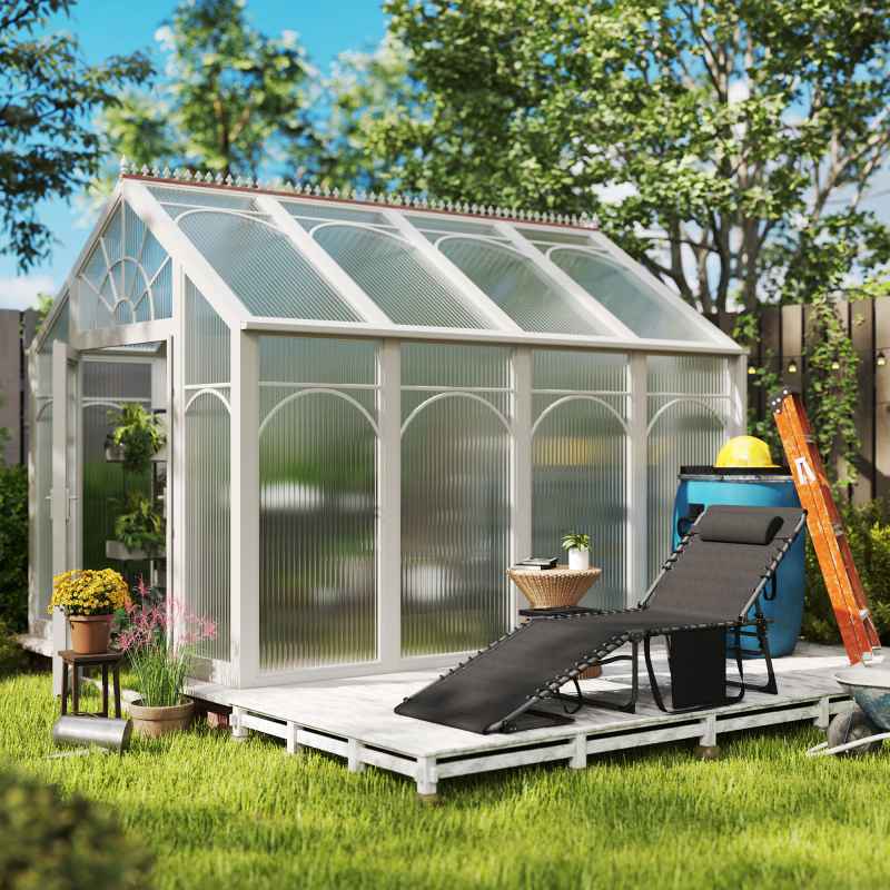 Outsunny Folding Sun Lounger with Side Table, 5-Level Adjustable Reclining Sun Lounger Chair, Portable Garden Recliner Sunbed with Side Pocket, Head Pillow for Patio, Beach, Black