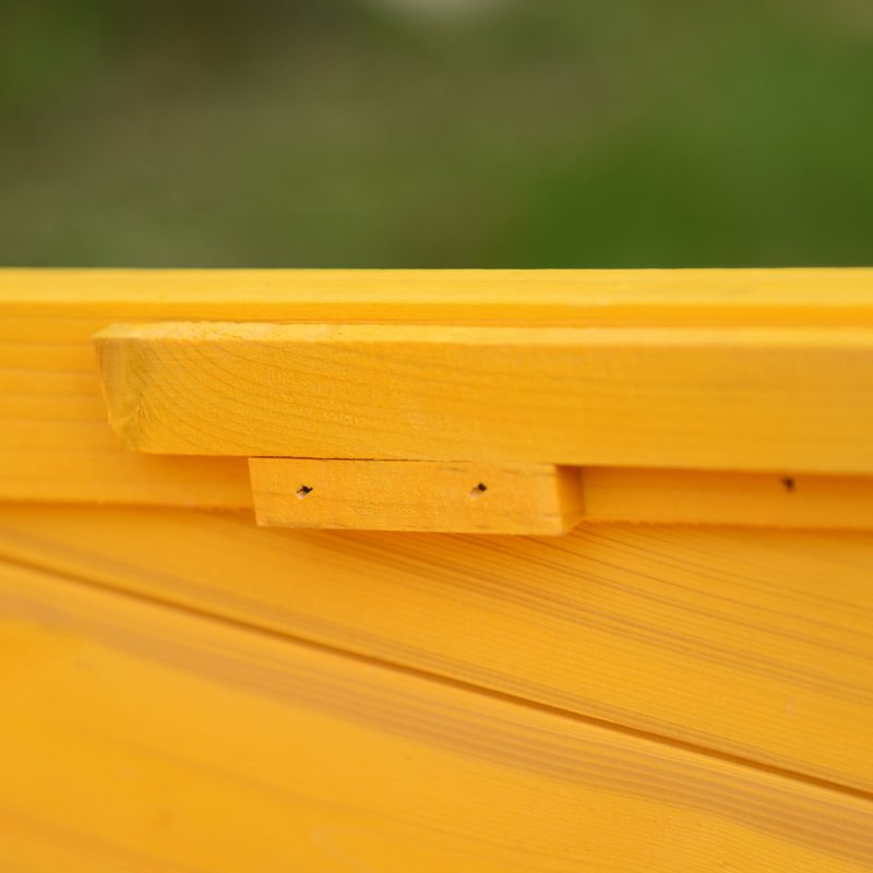 Pawhut Garden Wooden Cat House Outdoor Pet Play Home Waterproof Roof Kitty Shelter Kennel w/ith Door & Window