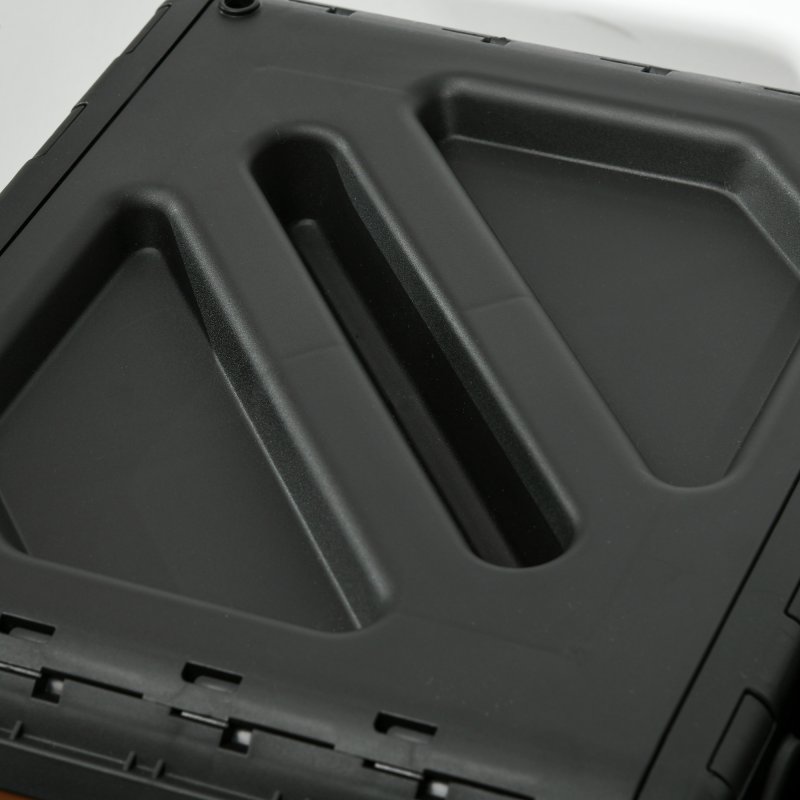 Outsunny Dual Chamber Garden Compost Bin, 130L Rotating Composter, Compost Maker with Ventilation Openings and Steel Legs, Dark Brown and Black