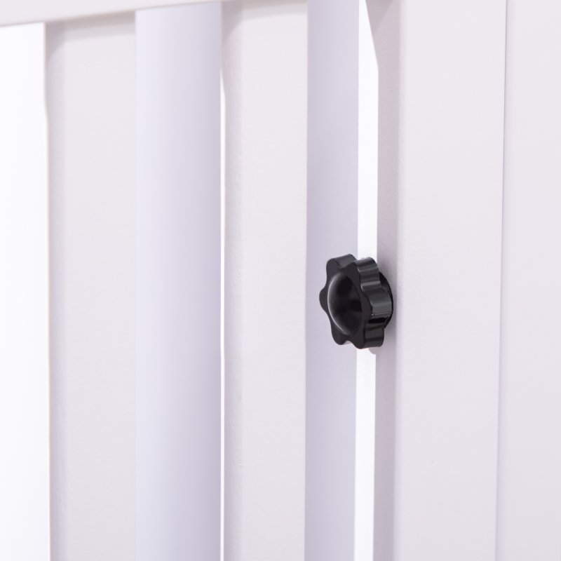 PawHut Whelping Box for Dogs, 2m x 1m Whelping Pen for Indoors, Pet Playpen with Three Doors, Two-Room Design