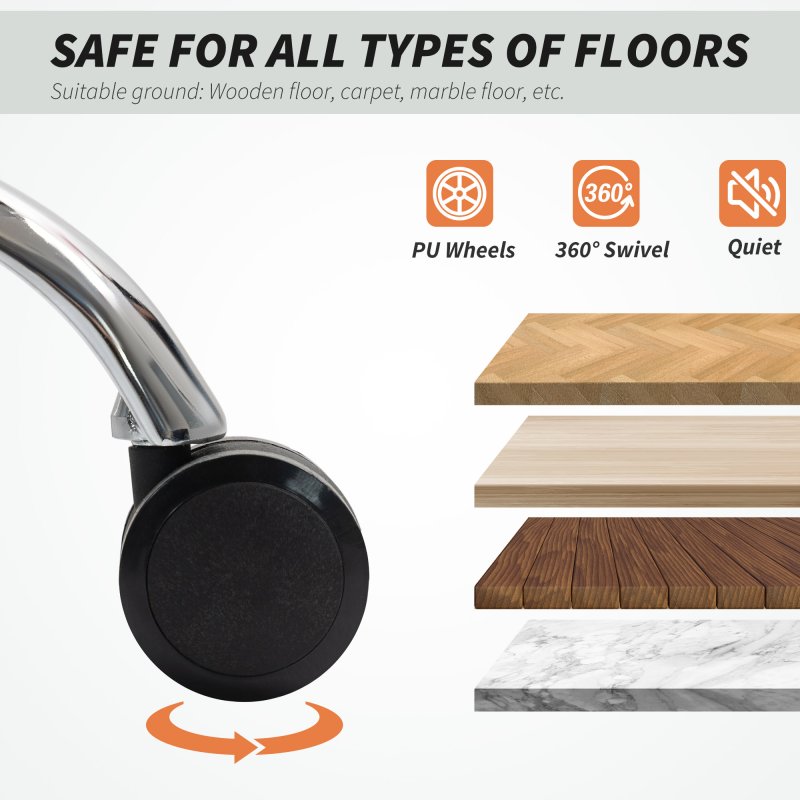 HOMCOM Executive Office Chair, Leathaire Reclining Computer Desk Chair with Lumbar Support Pillow, Built-in Headrest, High Back, Footrest, Silent Swivel Wheels, Armrest for Home, Dark Brown