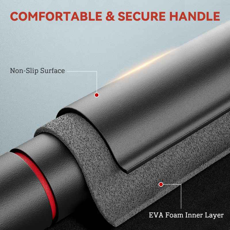 SPORTNOW Pull Up Bar Doorway No Screws, Door Frame Chin Up Bar with Level Metre, 92-120 cm (36.2"-47.2") Width Adjustable for Home Gym, Max Load 200kg