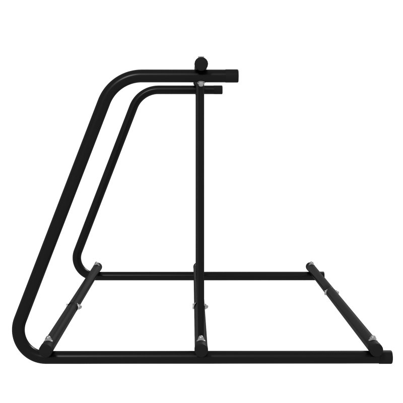DURHAND Bike Stand, Double-sided Bike Rack Floor Stand for 6 Bicycles, Kids/Mountain/Road Bikes Garage Indoor Outdoor Use