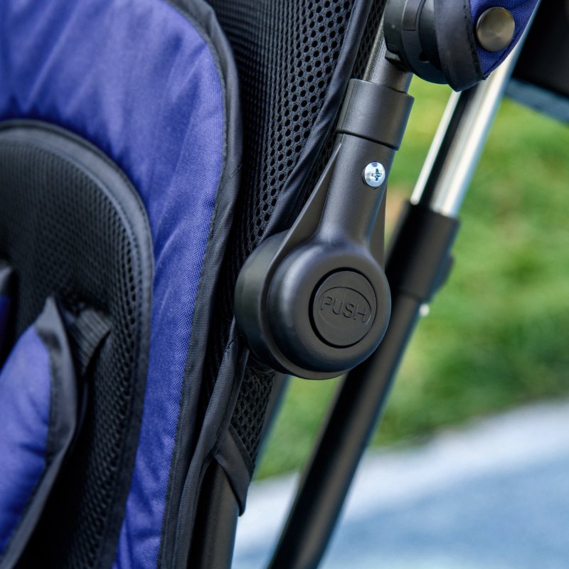 HOMCOM 6 in 1 Trike, Kids Tricycle, Pedal Push Bike w/ Push Handle, Removable Canopy, 5-point Safety Belt, Storage, Cushion, Footrest, Brake, for 1-5 Years Toddler