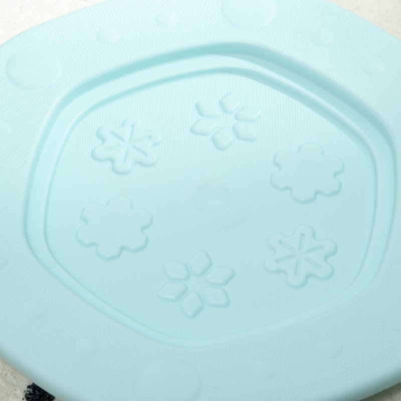 ZONEKIZ 2 in 1 Balance Board Kids Wobble Board with Ball, for Ages 3-6 Years - Blue