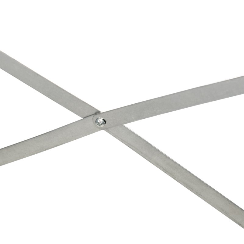 Outsunny Raised Beds for Garden, Galvanised Steel Outdoor Planters with Multi-reinforced Rods for Vegetables, Plants, Flowers and Herbs, 180 x 90 x 59 cm, Light Grey