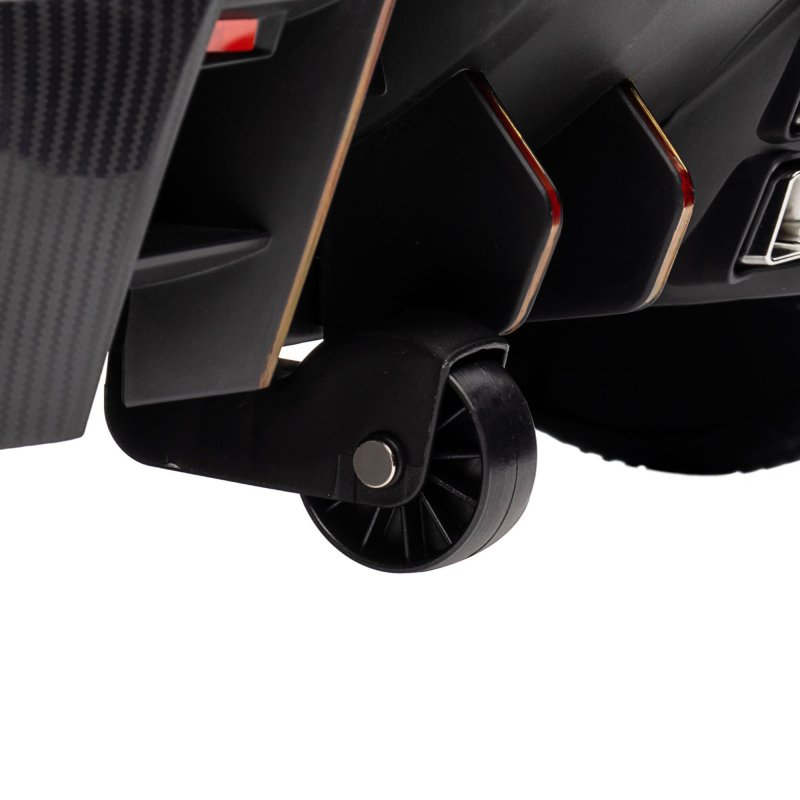 HOMCOM Lamborghini Veneno Licensed 12V Ride on Car, Electric Car for Kids with Butterfly Doors, 7km/h Kids' Electric Ride on with Remote, Music, Horn, Suspension for Ages 3-6 Years, Black