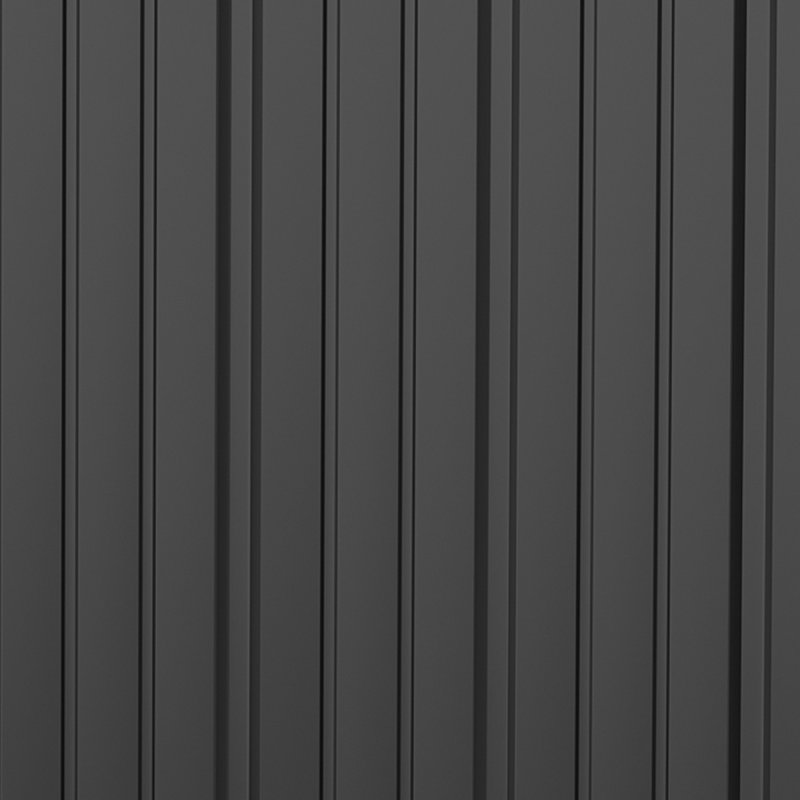 Outsunny 5ft x 3ft Lean to Garden Shed, Metal Outdoor Storage Shed with Single Lockable Door, Tool Storage Shed for Garden, Patio, Black