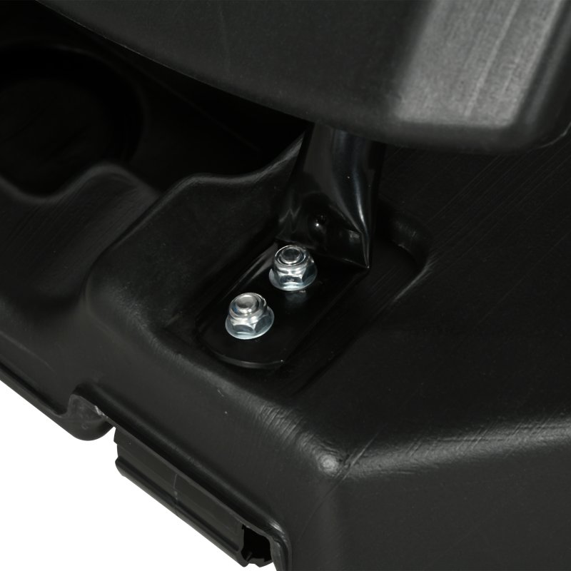 SPORTNOW Basketball Hoop Outdoor, Height Adjustable Basketball Hoop and Stand with Weighted Base, Portable on Wheels, 2.4-2.9m, Black