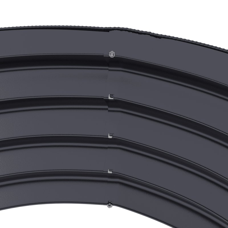 Outsunny Steel Raised Beds for Garden Set of 2, Outdoor Elevated Planter Box with Safety Edging, Easy-to-assemble Stock Tank for Growing Flowers, Herbs and Vegetables, Dark Grey