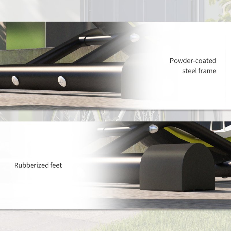 SPORTNOW Bike Rack, Vertical & Horizontal Bike Stand Bicycle Storage Stand with Adjustable Hooks, Fits 6"-28" and 700c Bikes, for Garage Indoor Outdoor Use, Black