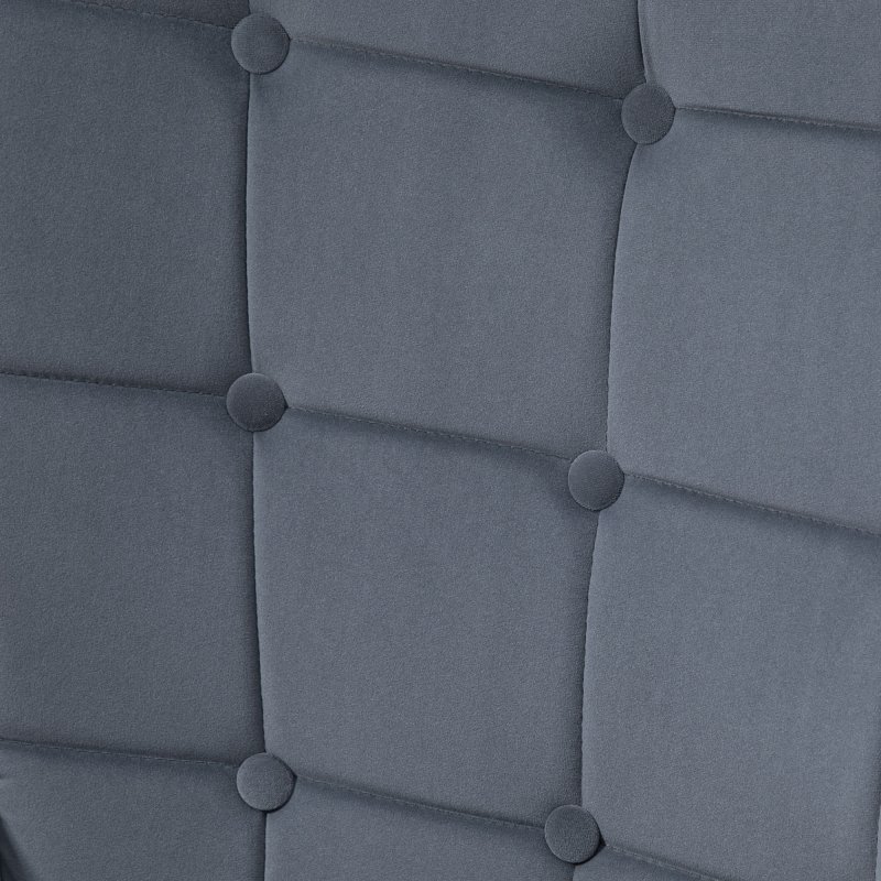 HOMCOM Modern Armchair with Footstool, Upholstered Accent Chair with Ottoman, Steel Legs, Velvet Wingback Chair for Living Room, Bedroom, Home Study, Dark Grey