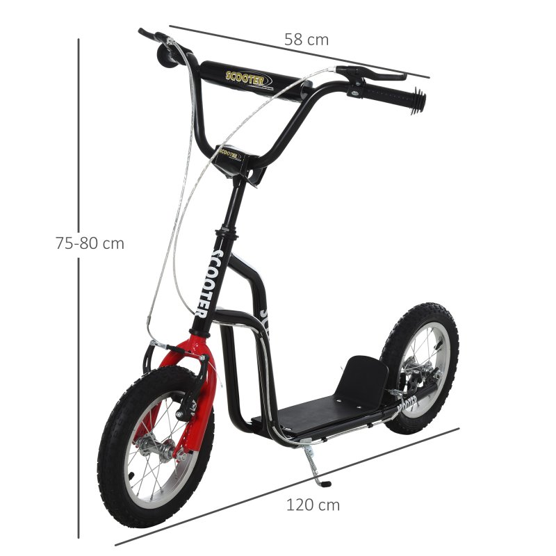 HOMCOM Stunt Scooter, Kids Scooter, 12