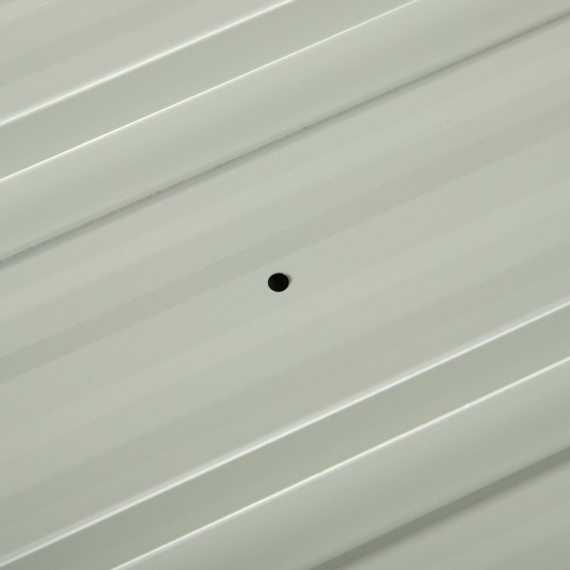 Outsunny Corrugated Roofing Sheets, Pack of 12, Galvanised Metal Roofing Sheets for Greenhouse, Garage, Storage Shed, Carport, 129 x 45cm, Dark Grey