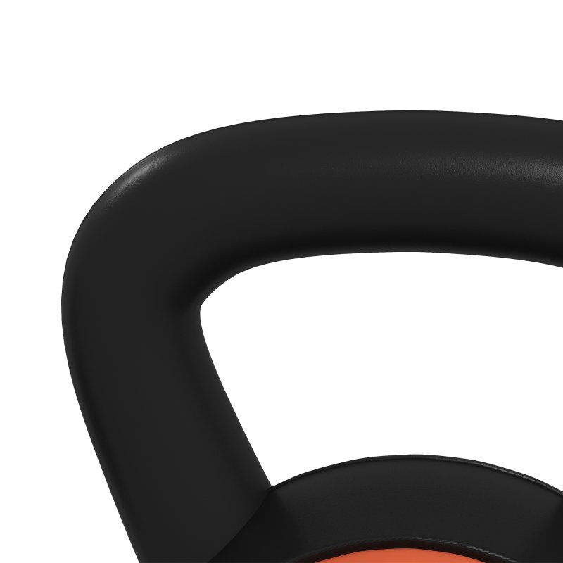 SPORTNOW Set 3 Kettlebell Set Weights with Storage Stand for Home Gym Weight Lifting Training, 5lbs, 10lbs, 15lbs (2.2kg, 4.5kg, 6.8kg)