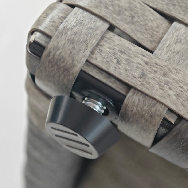 Outsunny 22 L Rattan Planter with Trellis, Freestanding Raised Beds for Garden with Two Plant Boxes, Outdoor Planter for Climbing Plants, Flowers, 57 x 30 x 107 cm, Mixed Grey