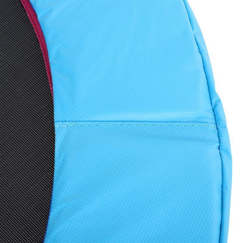 HOMCOM 40" Fitness Trampoline with Adjustable Handle, Rebounder Trampoline, Mini Jumper for Indoor Exercise Workout, Blue