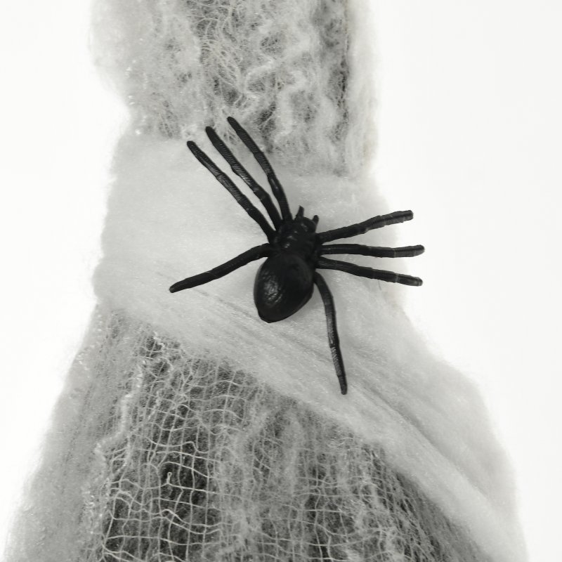 HOMCOM 4.7ft Life Size Outdoor Halloween Decoration Hanging Mummy with Spider Web, Animated Prop Decor with Sound and Motion Activated, Light Up Eyes, Howling Sound, Posable Arms, Moving Body