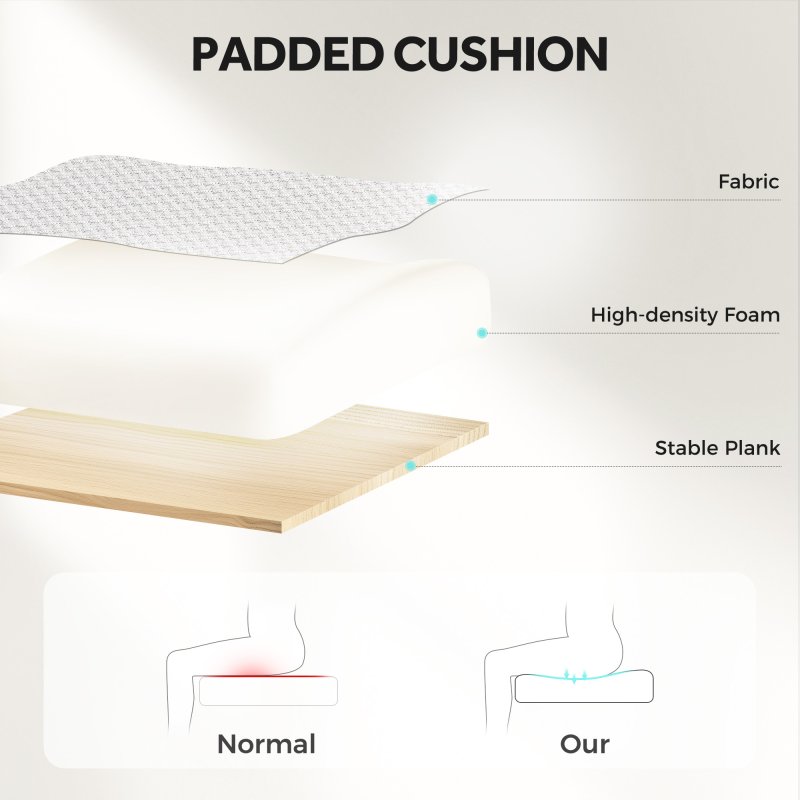 HOMCOM Ergonomic Office Chair, Mesh Desk Chair with 3D Armrests, Rotatable Headrest, Adjustable Lumbar Support, Coat Hanger, Footrest for Home Office, Grey