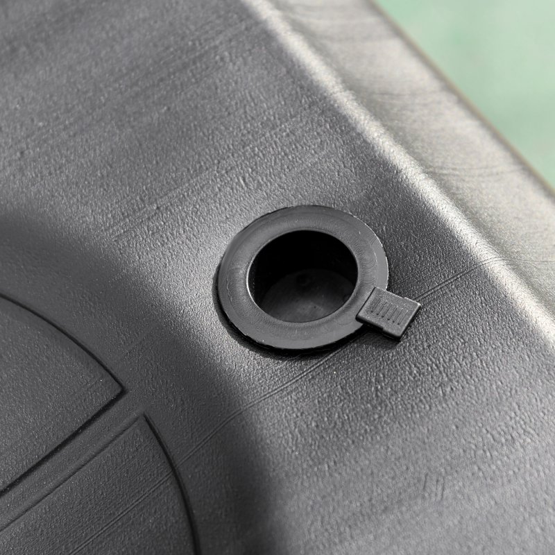 HOMCOM 5-7FT Height Adjustable Basketball Hoop and Stand, Freestanding Portable Basketball Hoop System with Fillable Base, Wheels, for Teens, Juniors, Adults, 1.55-2.1m