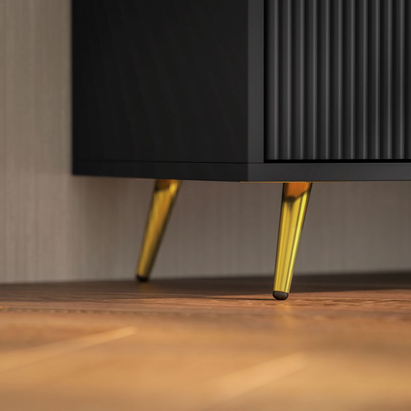 HOMCOM Modern TV Stand Cabinet for TVs up to 55