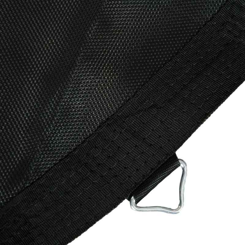 SPORTNOW Trampoline Replacement Mat with Eight Rows of Stitching, Spring Pull Tool, 42 V-Hooks, for 8ft Trampoline, Using 14cm Springs, Trampoline Jumping Mat, Black