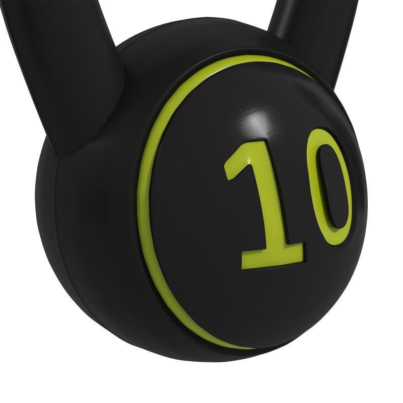 SPORTNOW Set 3 Kettlebell Set Weights with Storage Stand for Home Gym Weight Lifting Training, 5lbs, 10lbs, 15lbs (2.2kg, 4.5kg, 6.8kg)