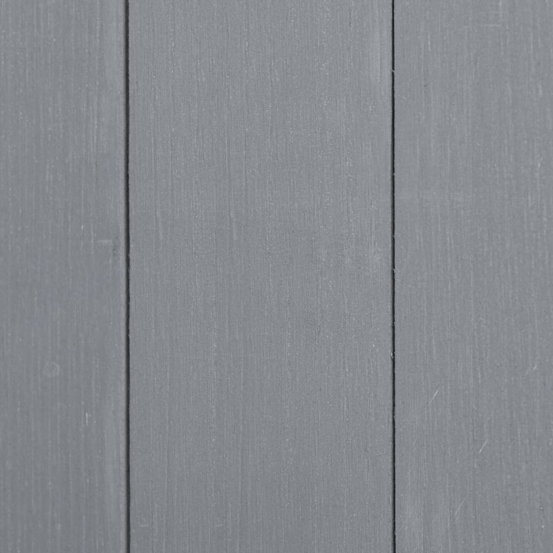 Outsunny Small Shed, Wooden Garden Shed with Flexible Table, Hooks and Ground Nails, Lockable Tool Shed with Asphalt Roof, 140 x 75 x 157cm, Grey