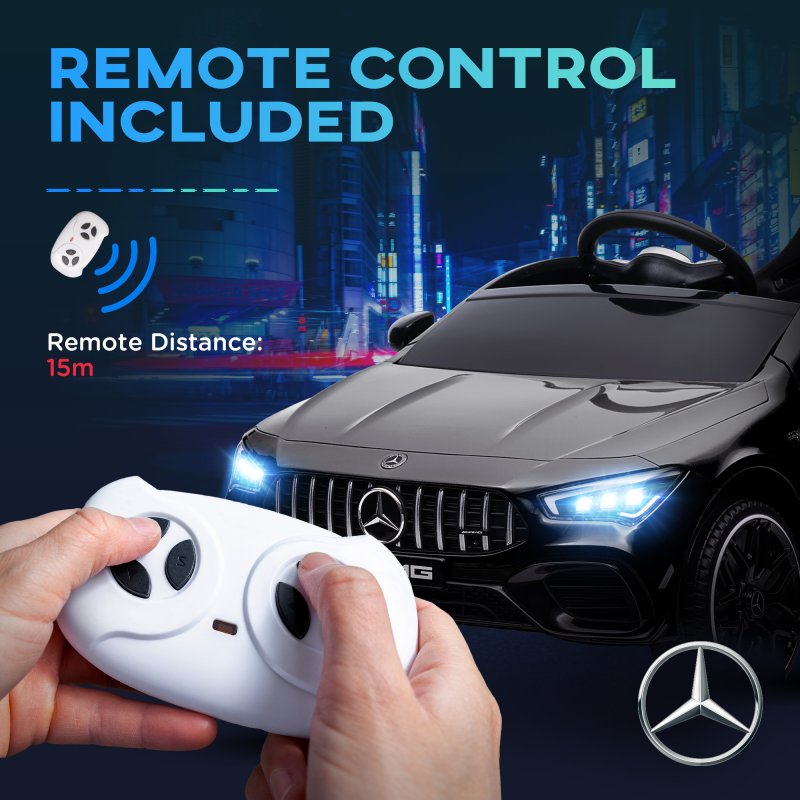 AIYAPLAY Mercedes Benz Licensed 12V Electric Car for Kids, Kids