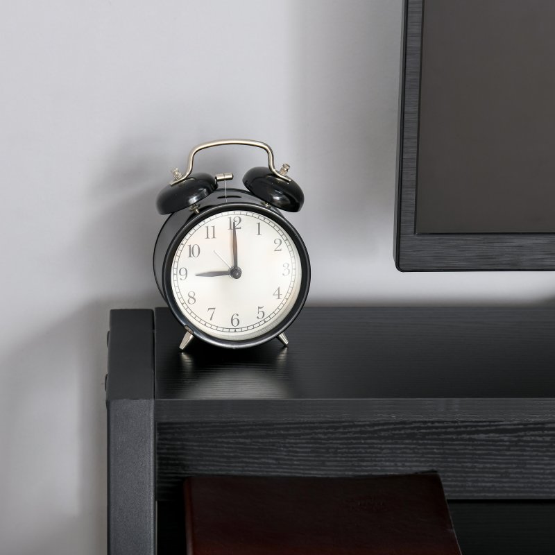 HOMCOM Writing Desk Computer Table Home Office PC Laptop Workstation Storage Shelf 84L x 45W cm