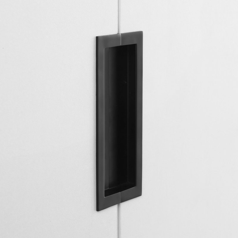 HOMCOM 3 Drawer 2 Door Wardrobe, Modern Clothes Storage Cupboard Unit with Hanging Rod, Bedroom Wardrobe with Soft Closing Hinge, 50D x 80W x 180Hcm, Black