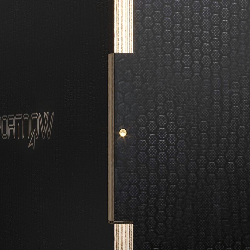 SPORTNOW 3-in-1 Wooden Plyo Box, Anti-Slip Plyometric Jump Platform, Step Up Exercise Box with Handle Openings for Home Gym, Workout Training, 51/61/76cm