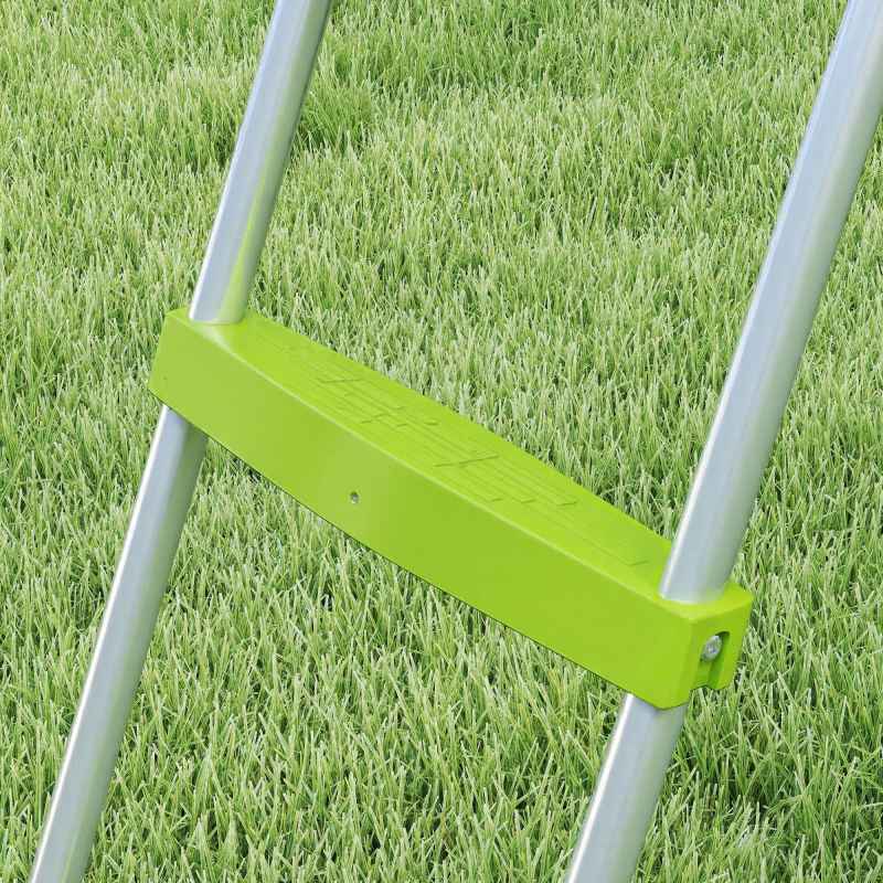 AIYAPLAY Wavy Slide for Kids, Freestanding Garden Slide with Climbing Ladder, Non-skid Steps, Outdoor Playground Equipment for Ages 3-8 Years, Green