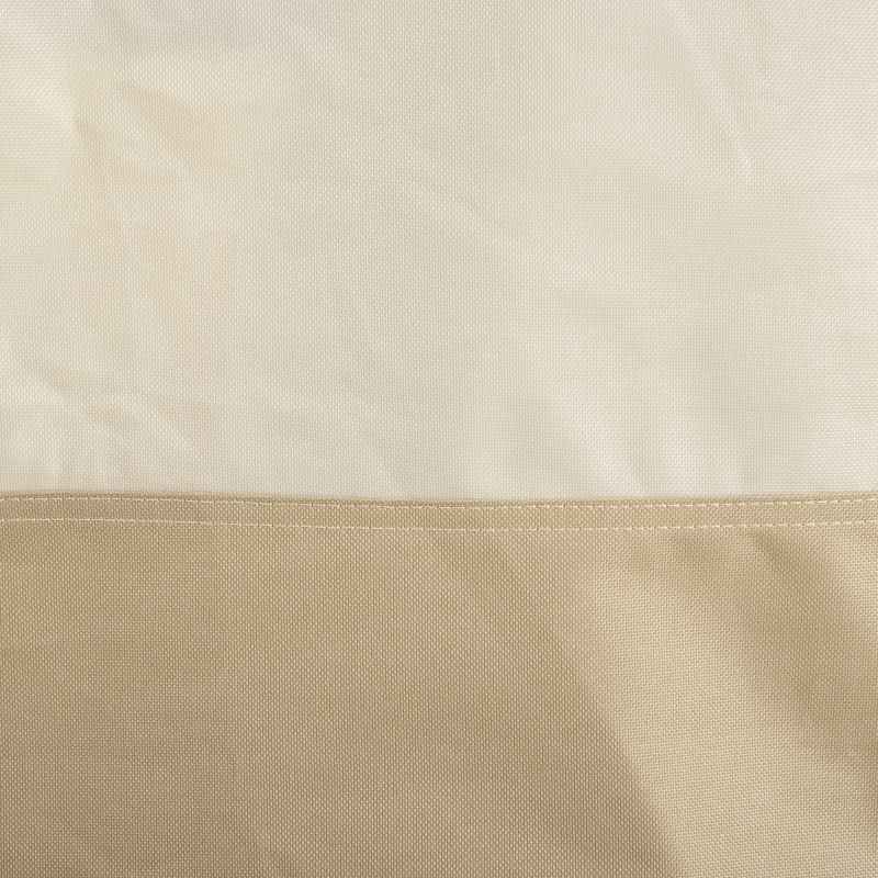 Outsunny BBQ Cover for Rectangular Gas Grill, 300D Oxford Fabric Barbecue Covers, Waterproof UV Protection Rip-Proof, with Windproof Buckles, Beige, 152 x 66 x 115cm