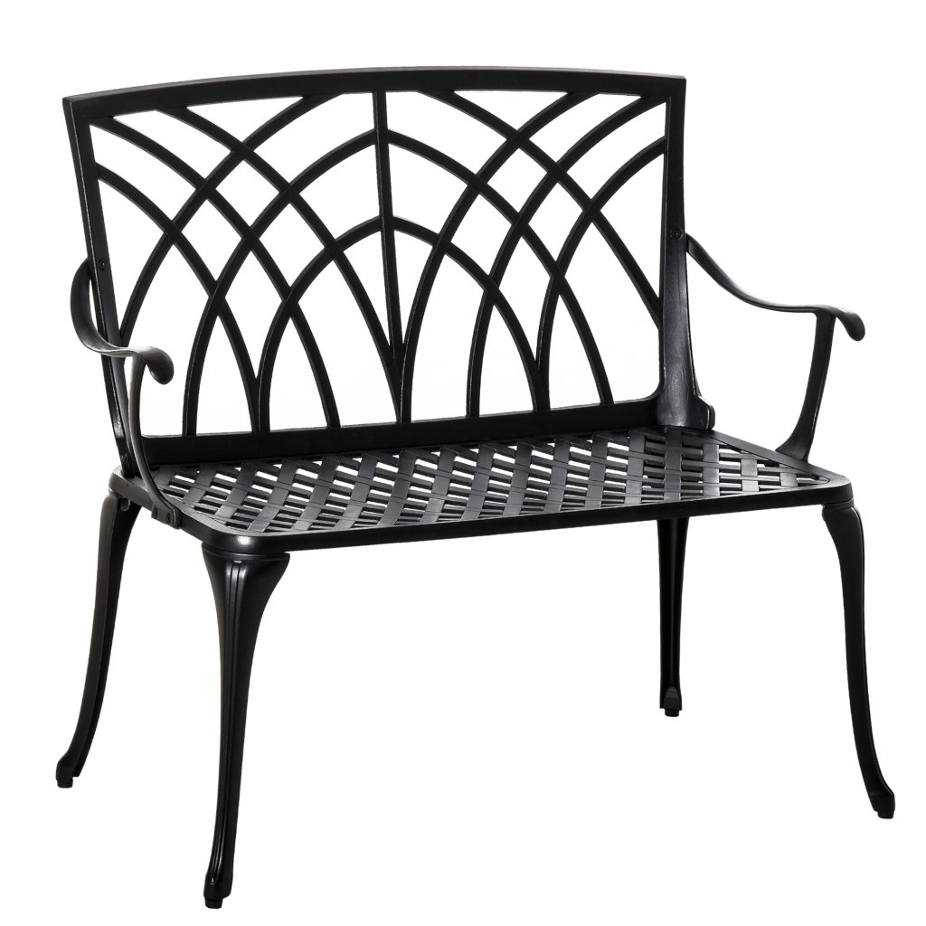 Patio Benches With Armrests Image